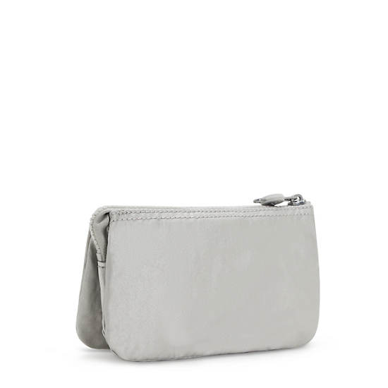 Kipling Creativity Large Classic Metallic Pouch Táska Bézs | HU 2072YX